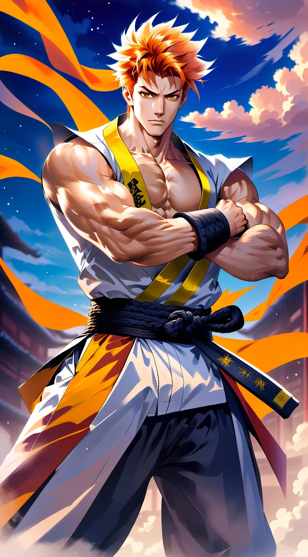 ai character: blaze background