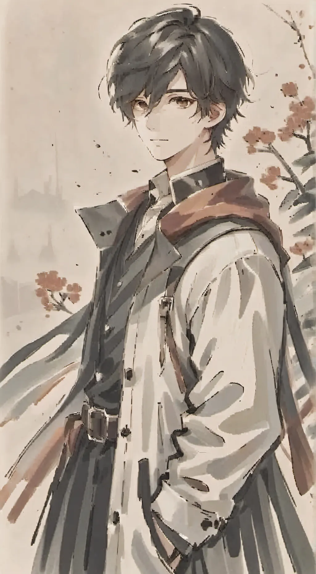 ai character: Mark background