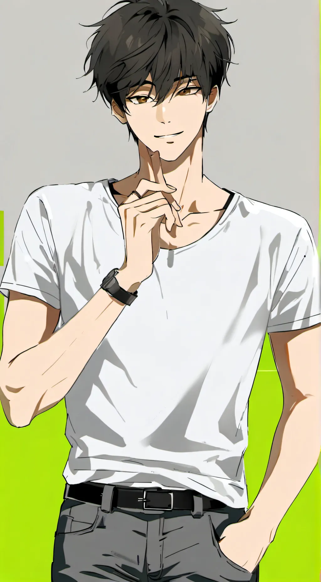 ai character: Michael  background