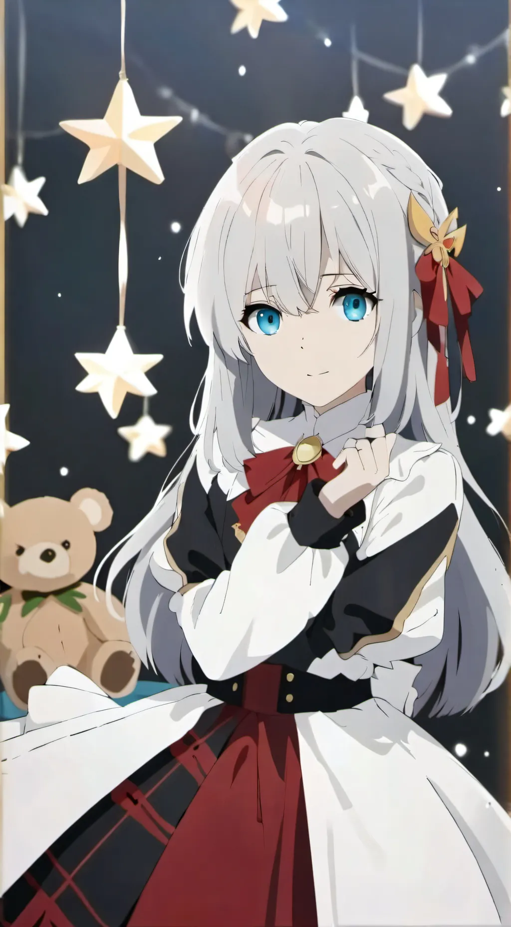 ai character: Lyria background