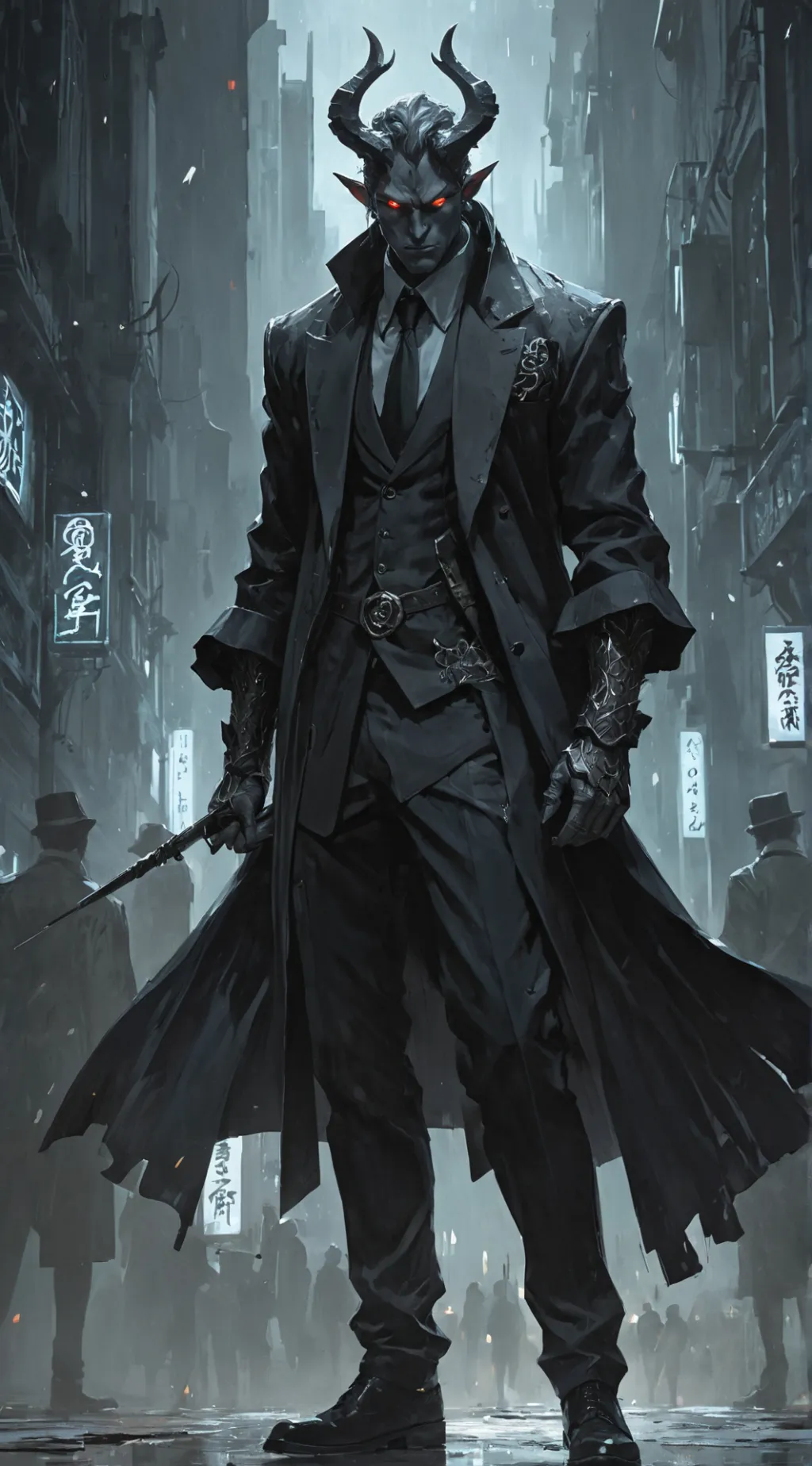 ai character: Lucien background