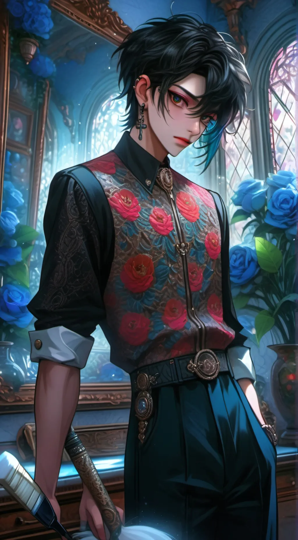 ai character: Edward background