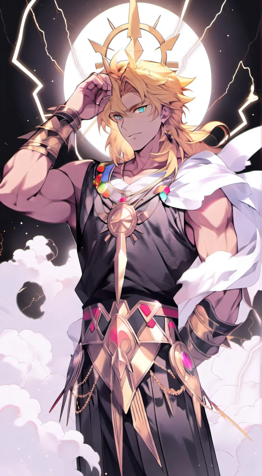 ai character: Solis background