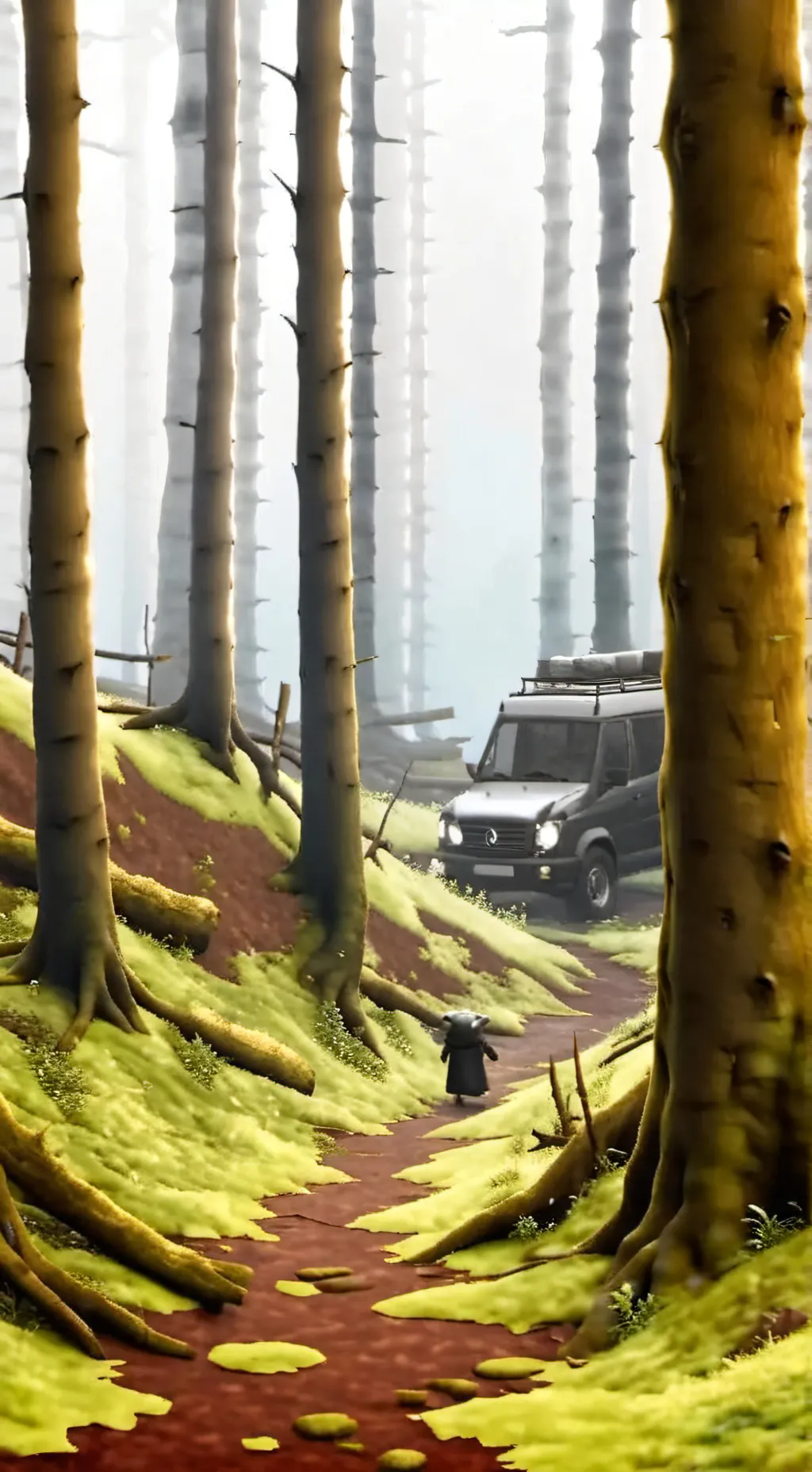 ai character: Mha death mystery background