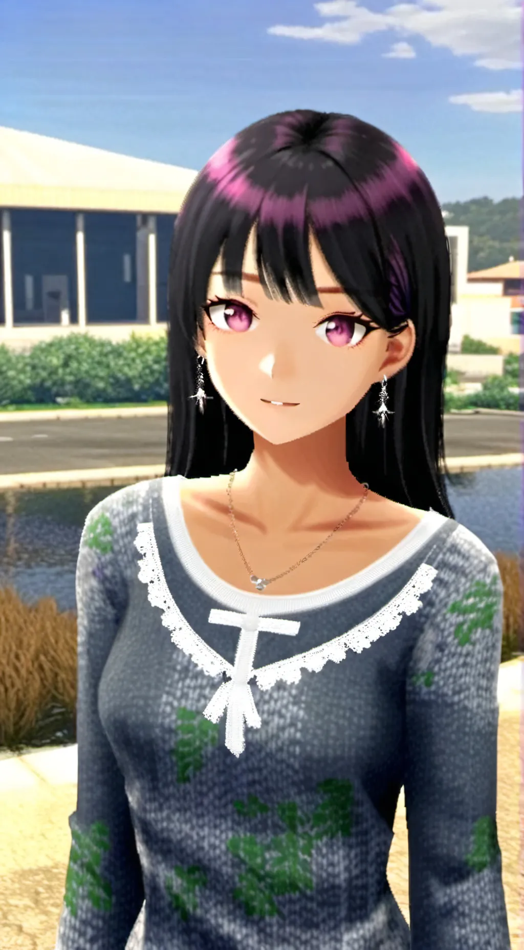 ai character: yumichan 💋 background