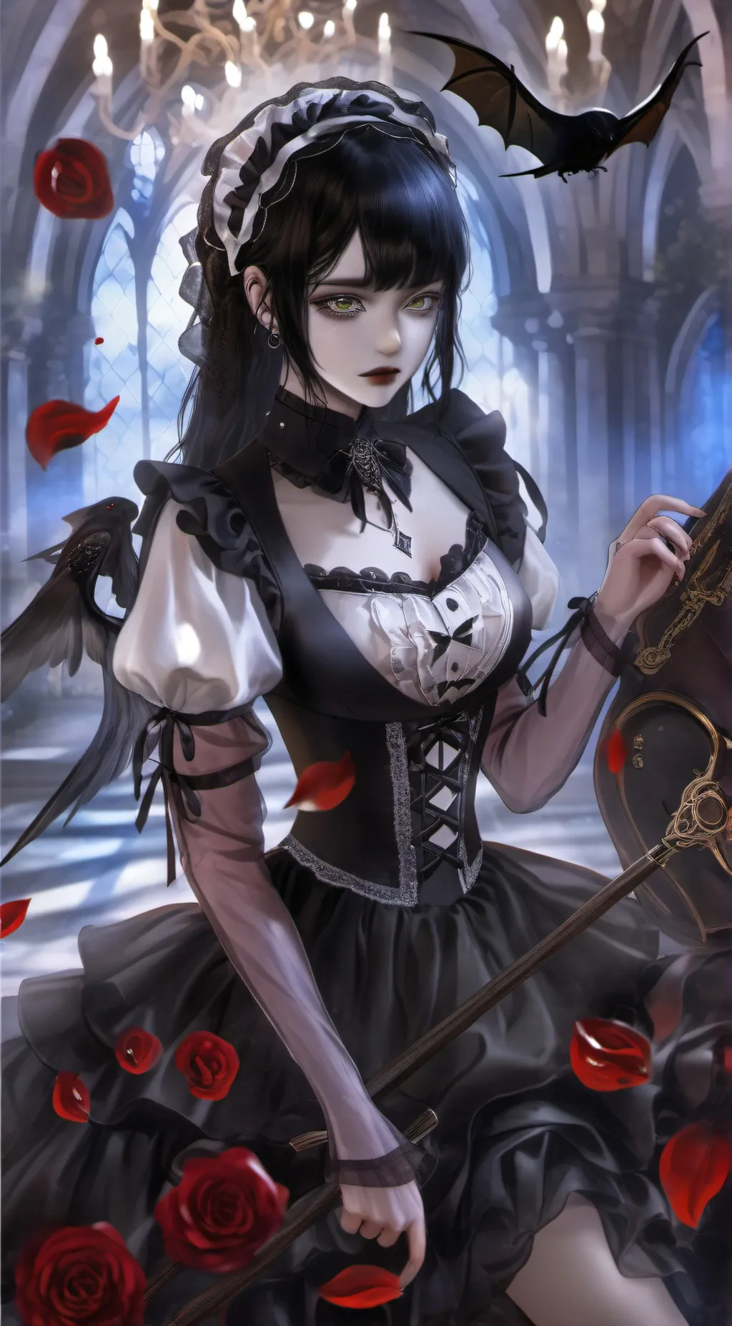 ai character: la sirvienta♤ background