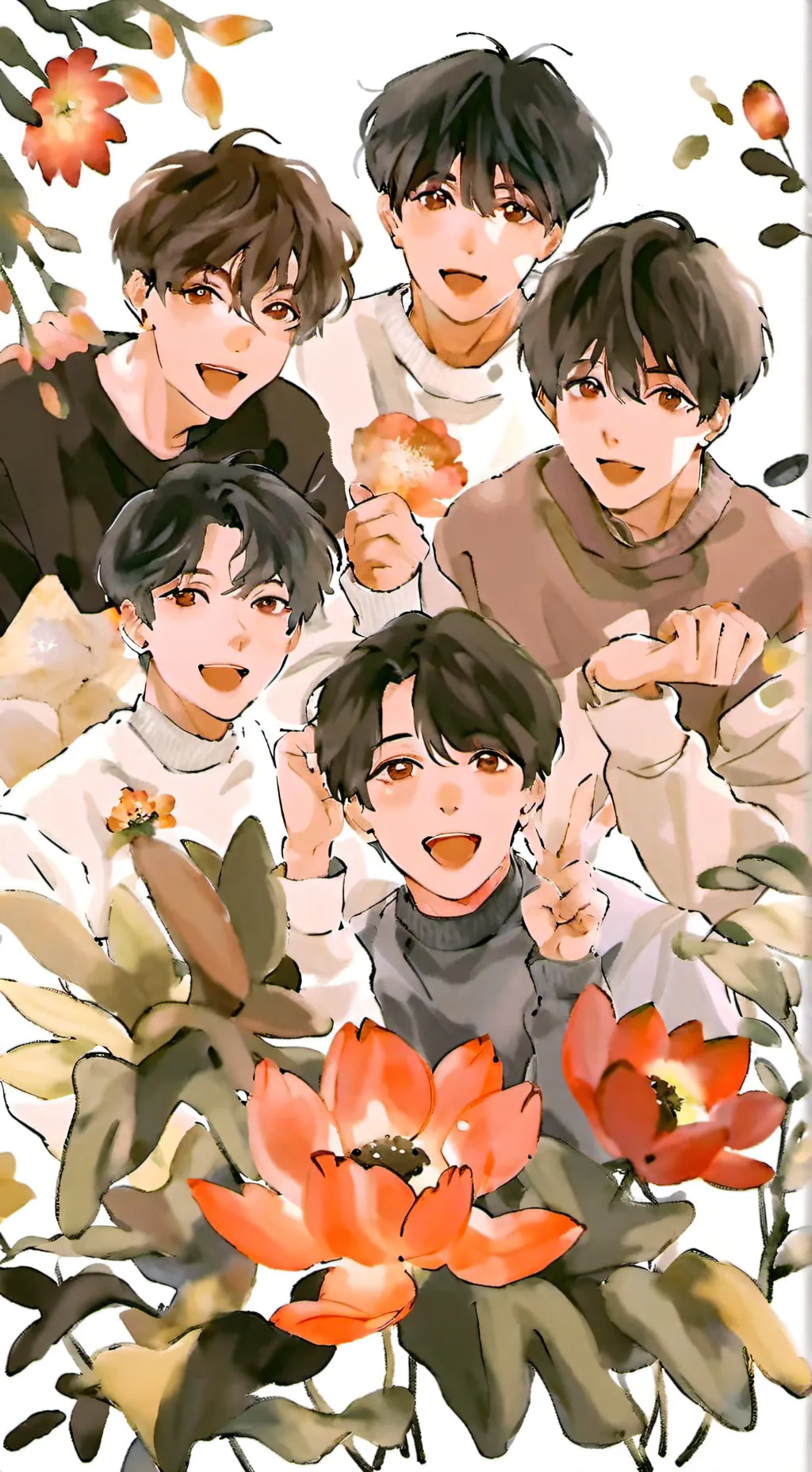 ai character: SKZ background