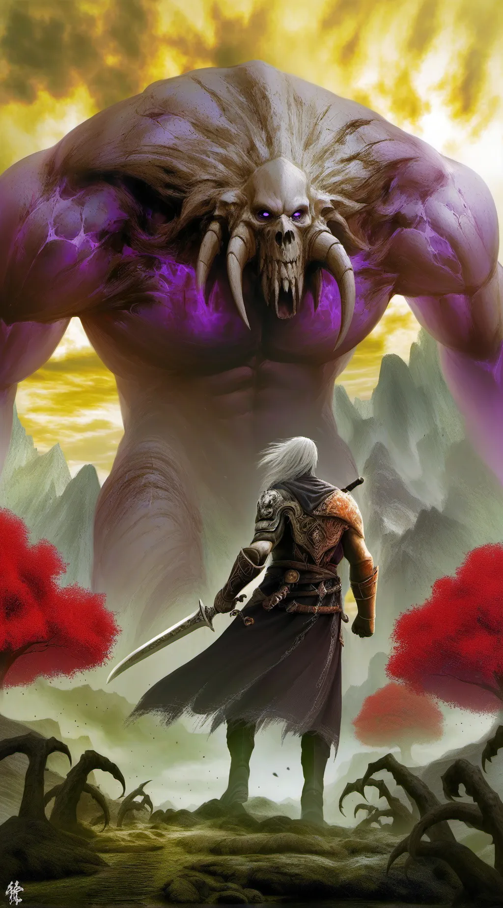 ai character: two time and 007n7 background