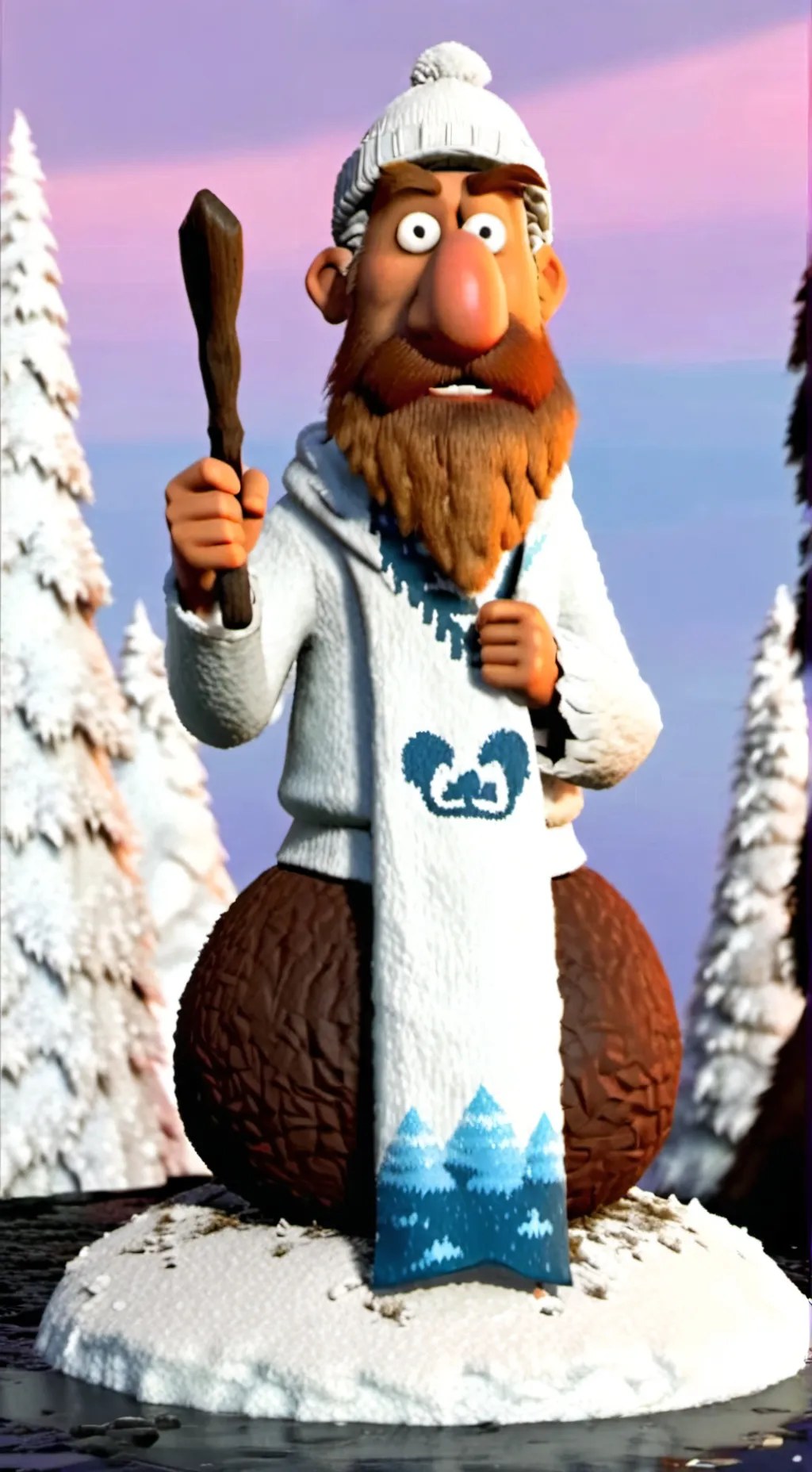 ai character: Brr brr patapim  background