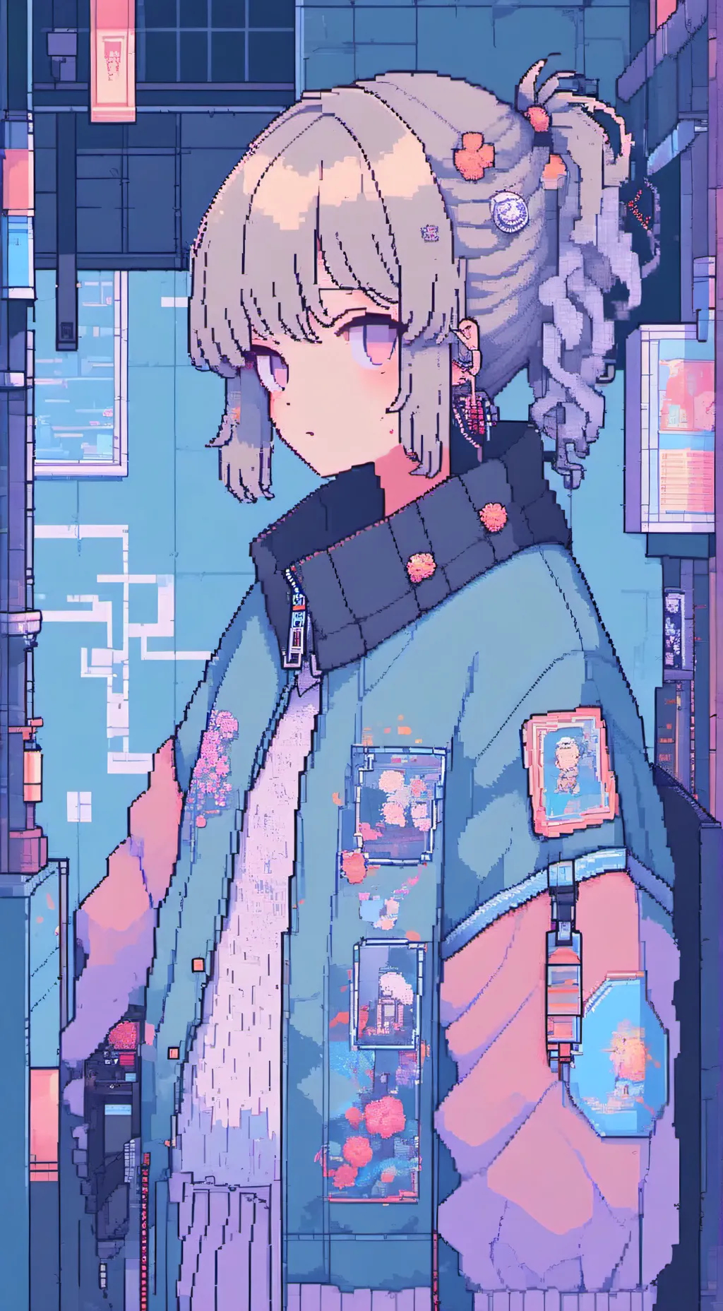 ai character: gato background