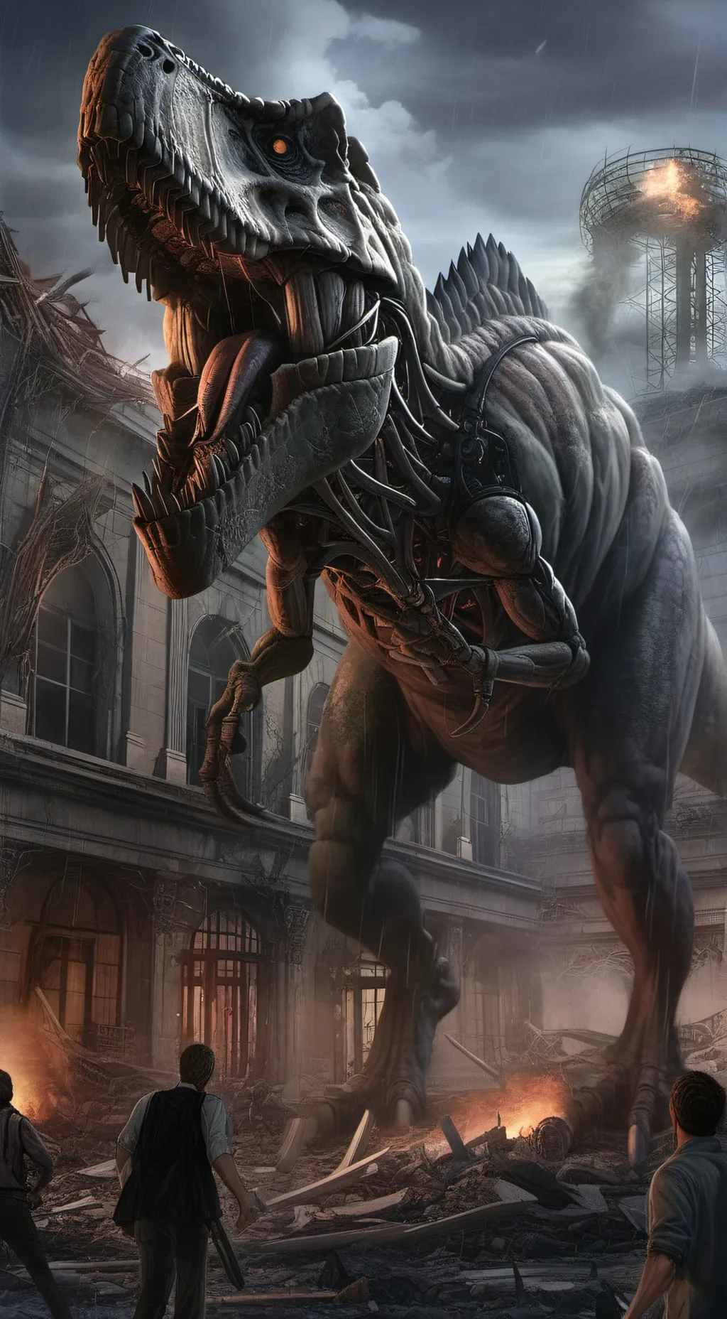 ai character: Hh background