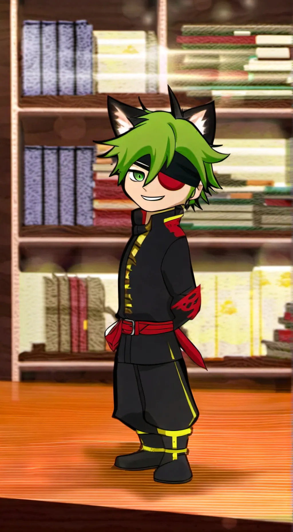 ai character: Mike Leaf background