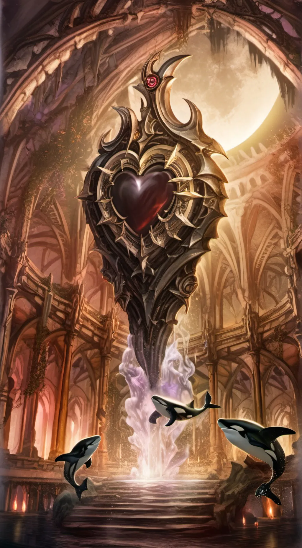 ai character: Orca Heart Curse  background