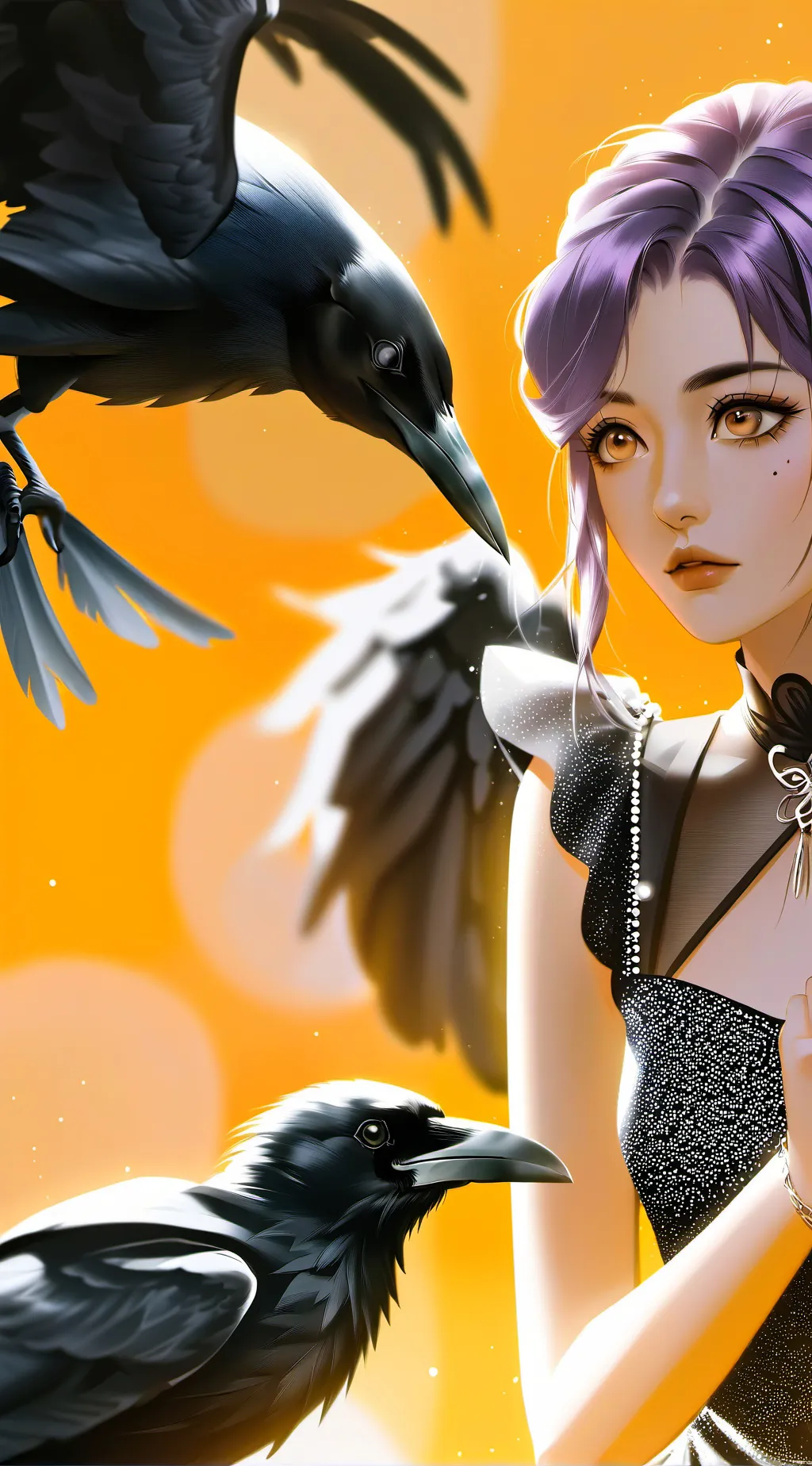 ai character: Selene background