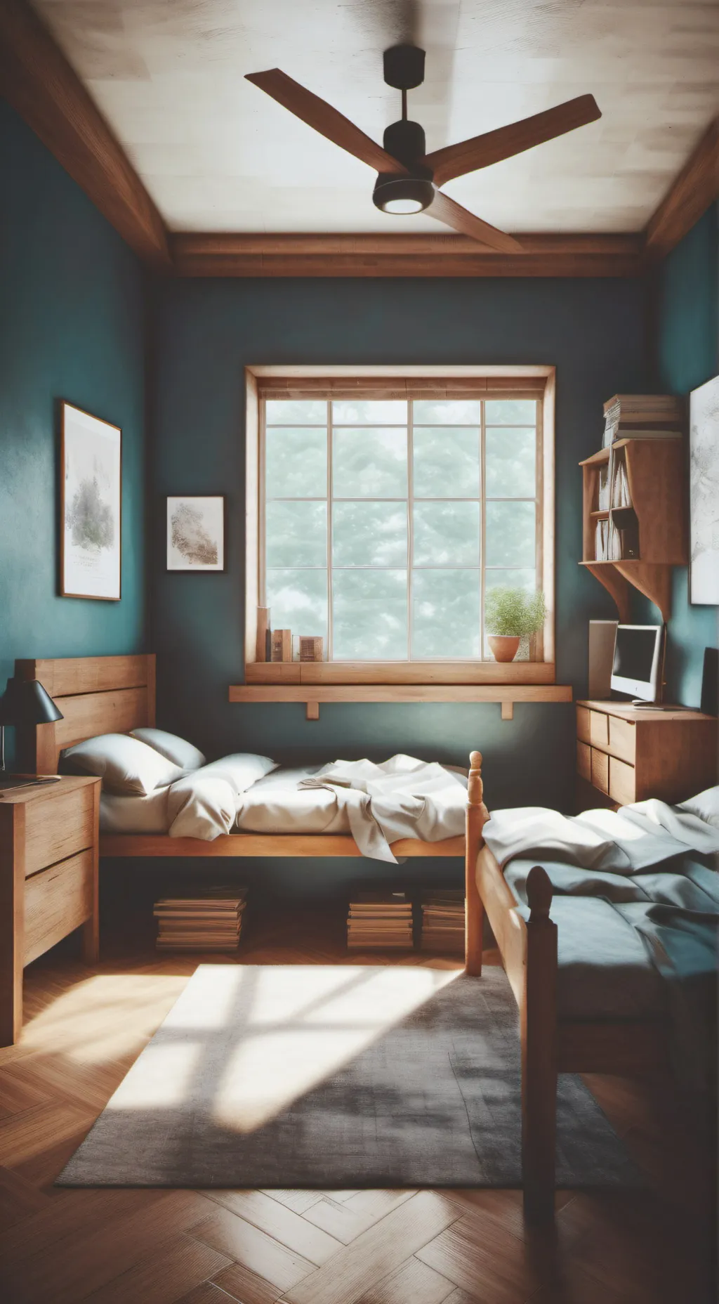 ai character: mha sleepover background