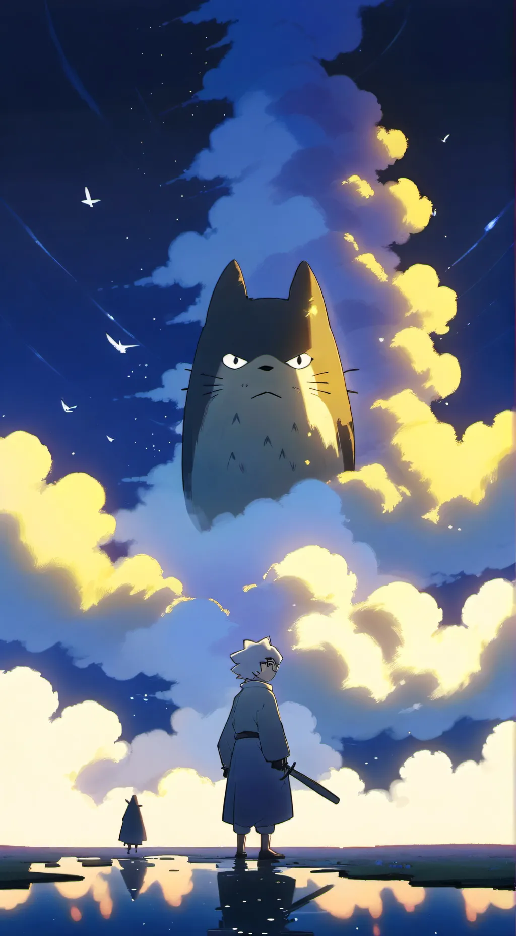 ai character: Sonic X Shadow background