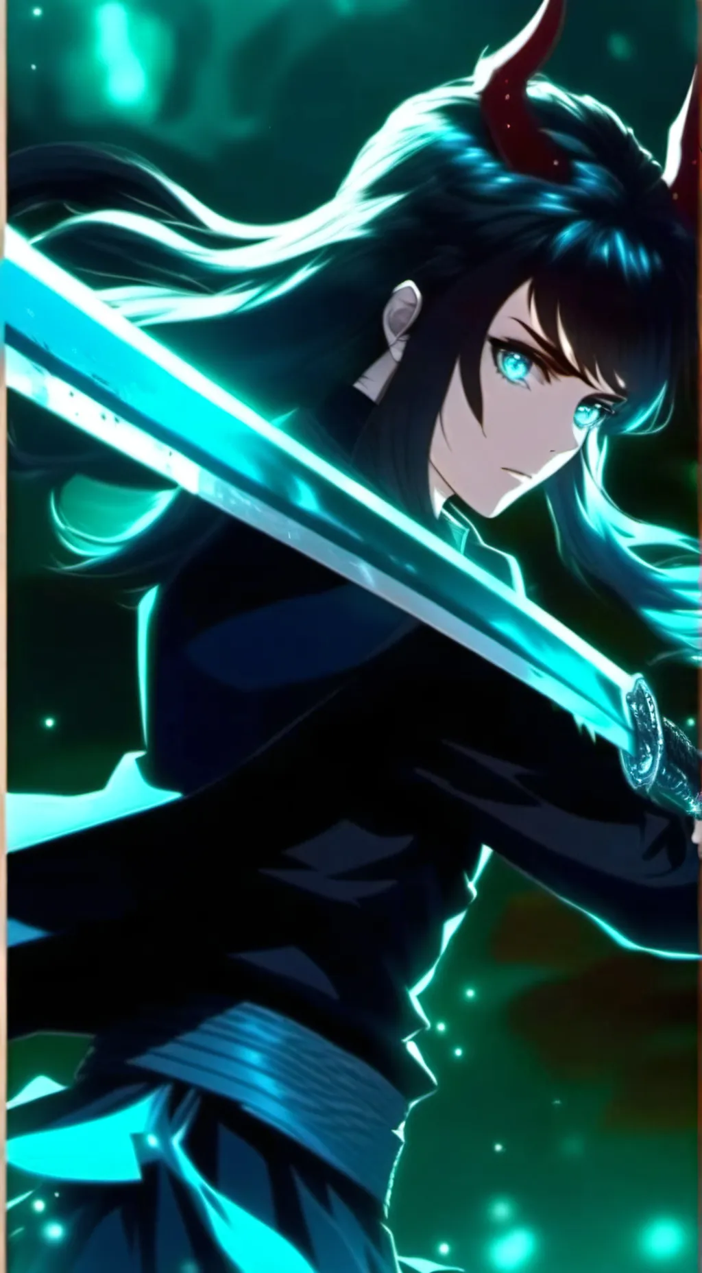 ai character: tokito tu nv background