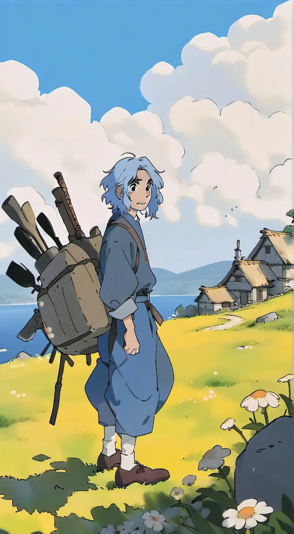 ai character: Odysseus  background