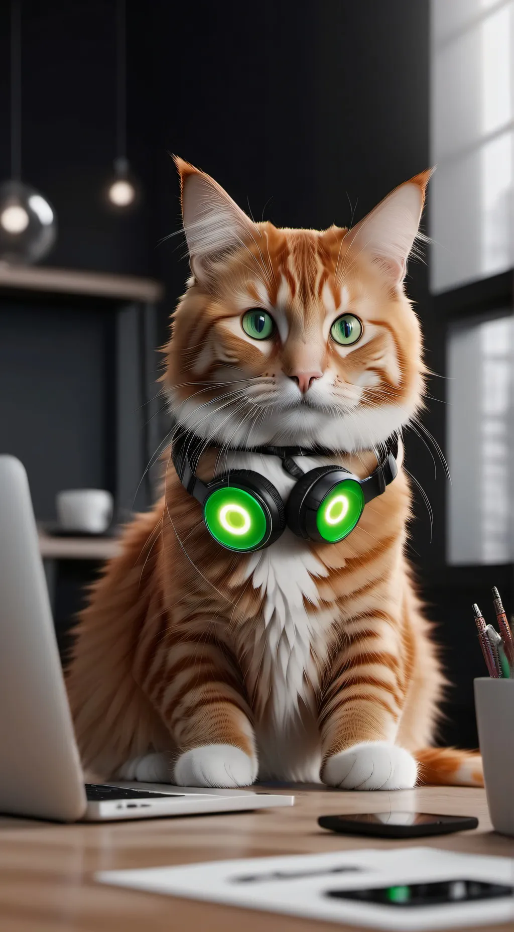 ai character: Pixel background