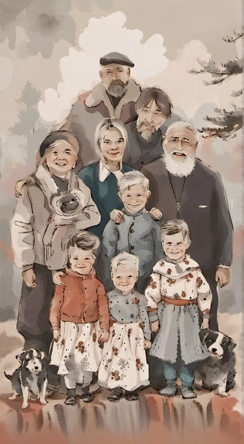 ai character: Nen fam 57 background