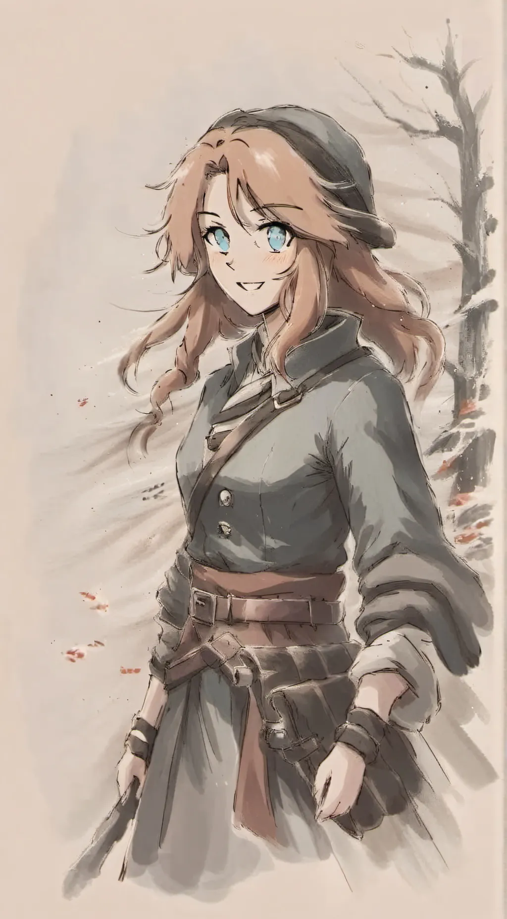 ai character: юни background