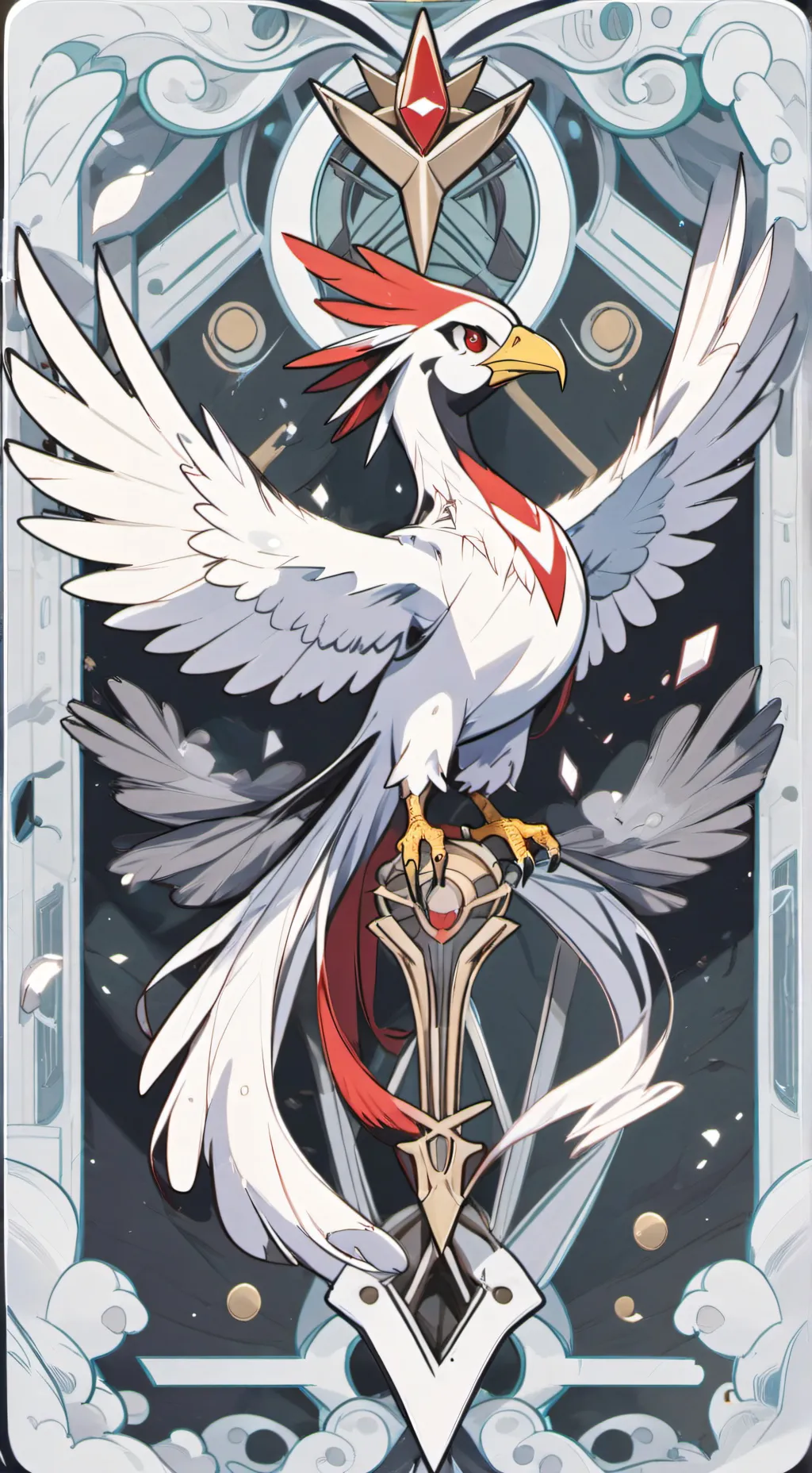 ai character: Oh-ho  background