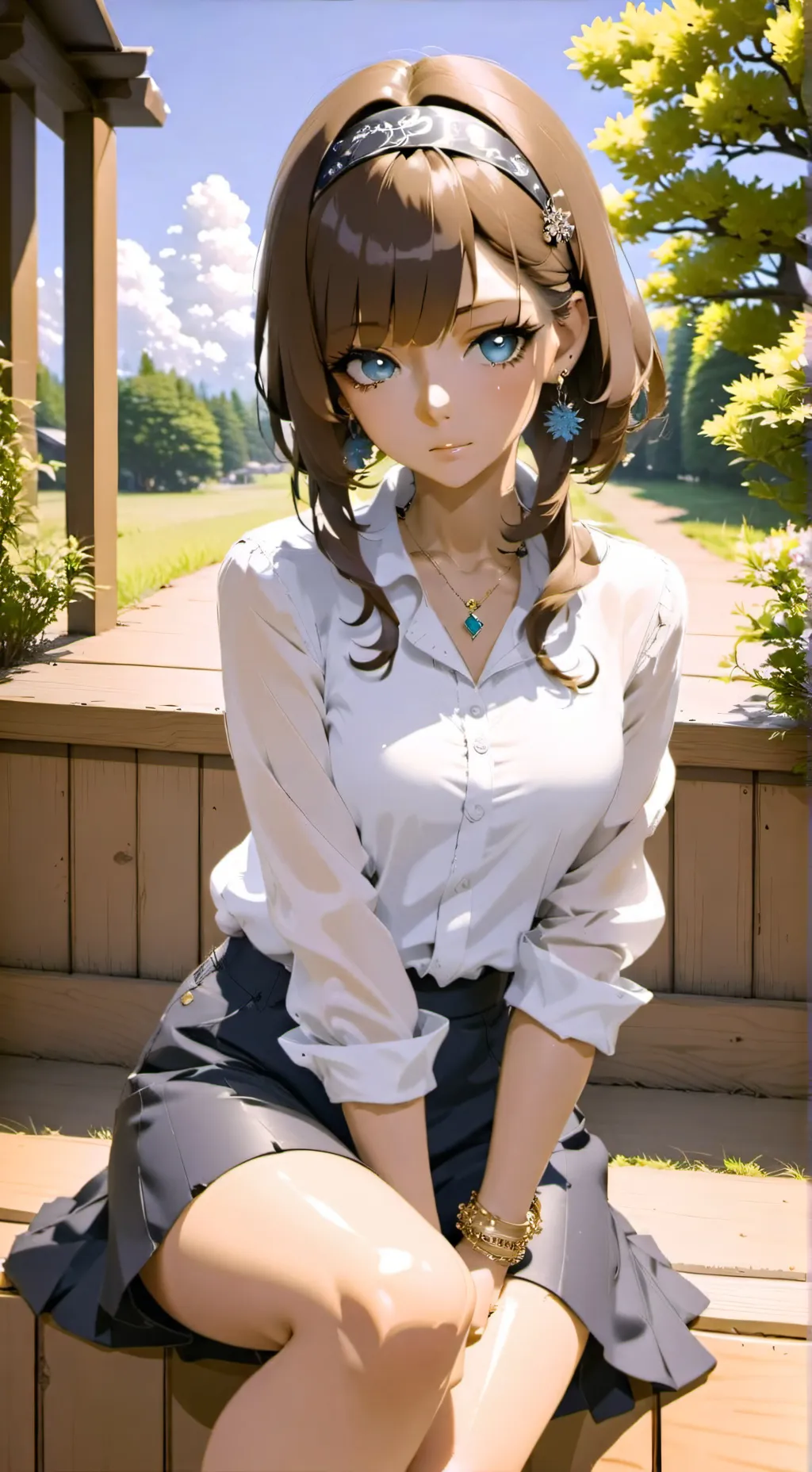 ai character: Aika (Você) background