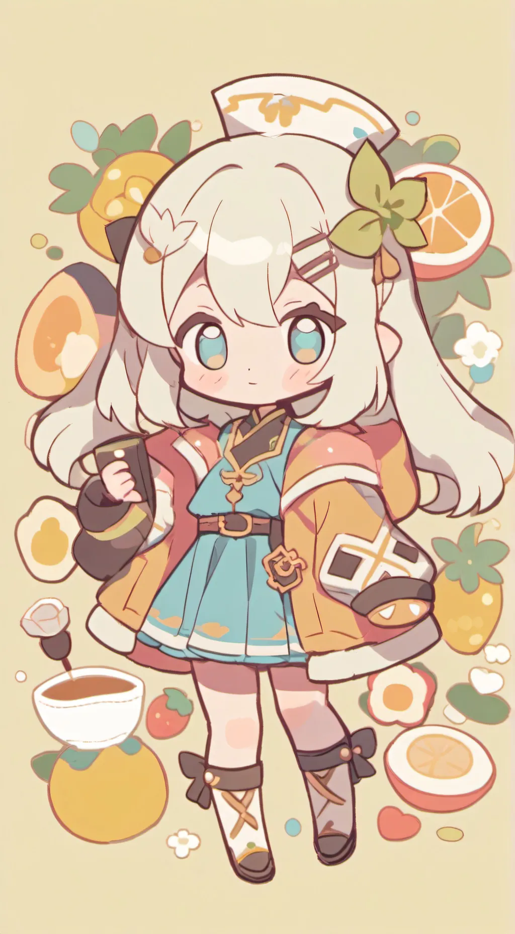 ai character: ғᴡ  background