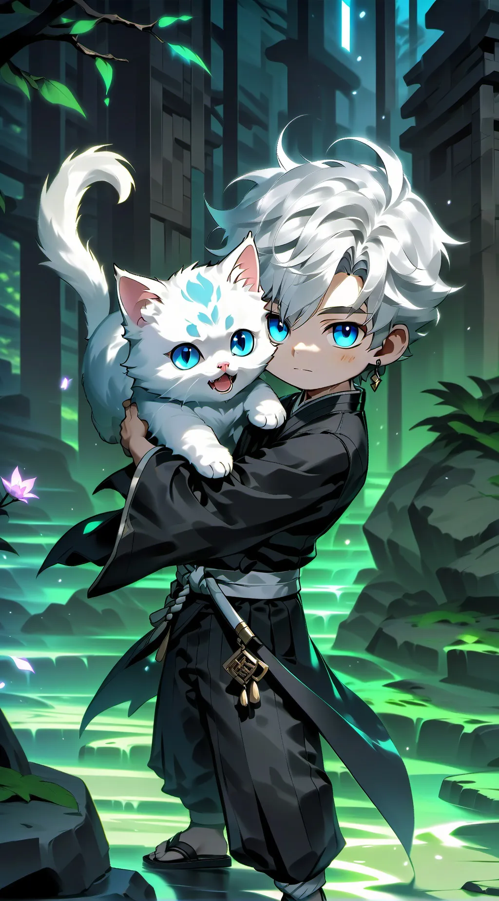 ai character: 💕Blake💕 background