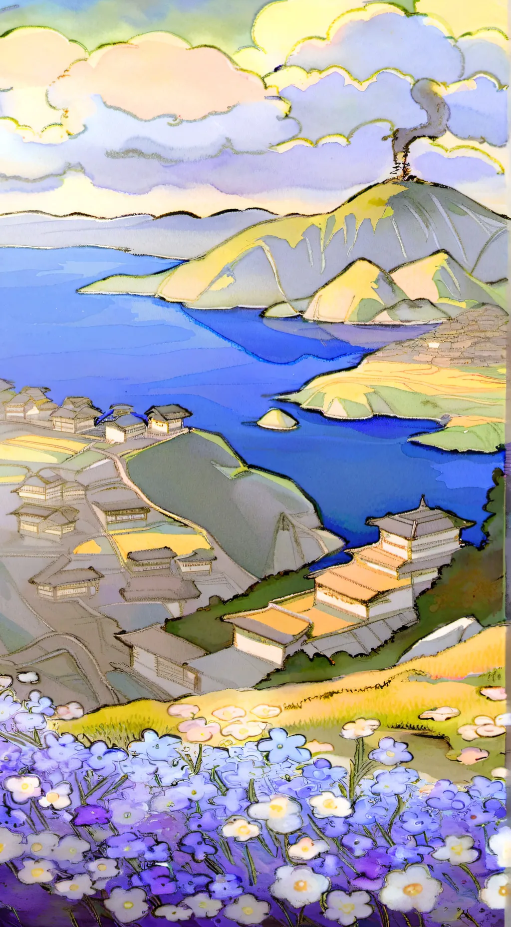 ai character: mitsuri x Shinobu  background