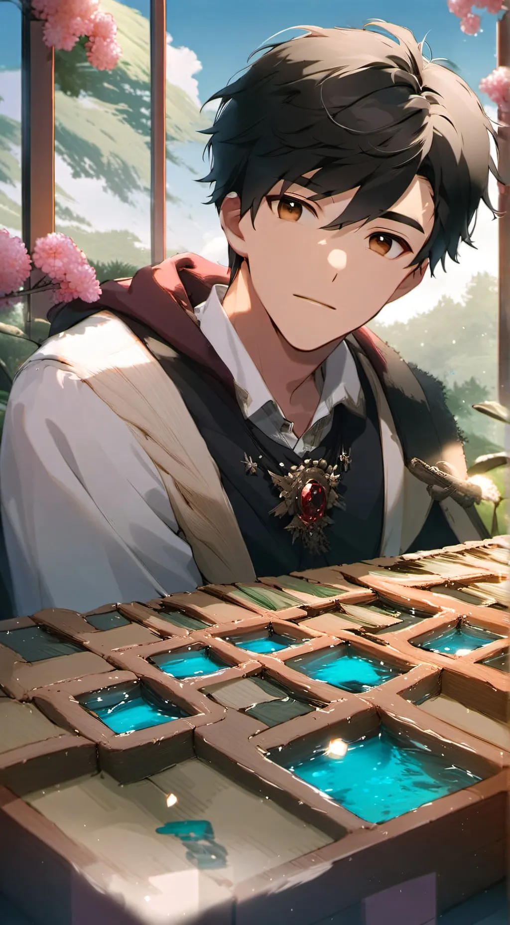 ai character: mike background