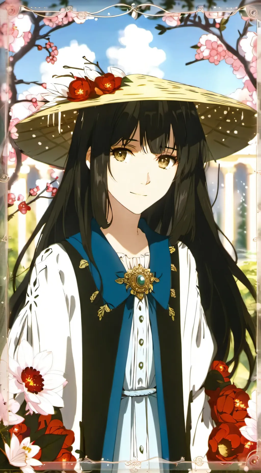 ai character: Elisabeth  background