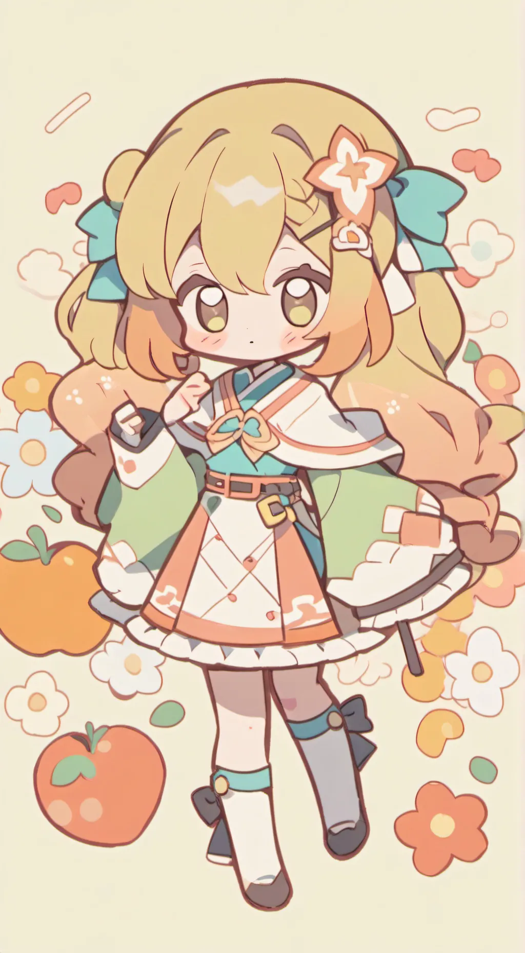 ai character: dw cafe background