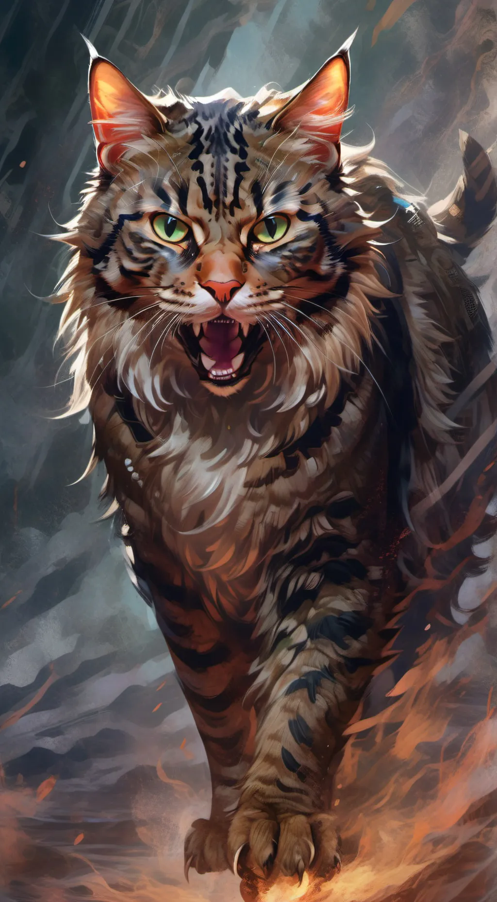 ai character: Tigerstar V0re background