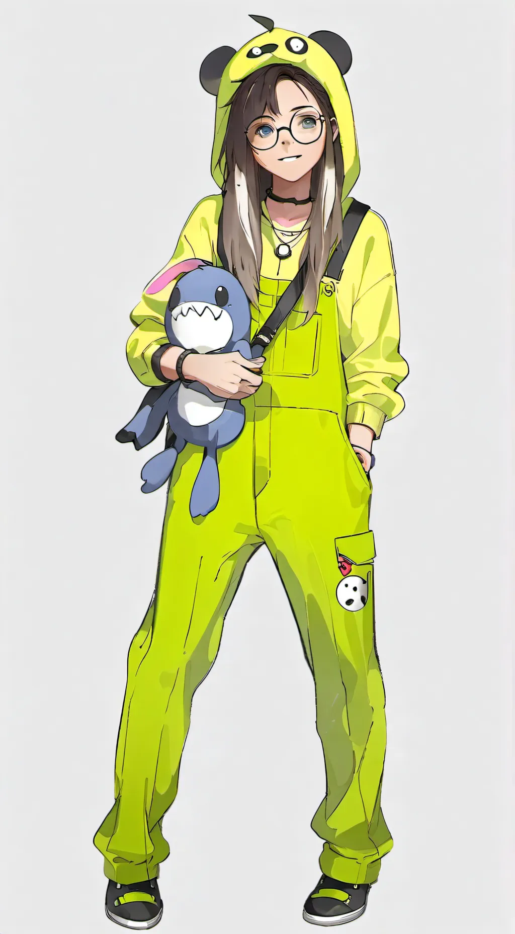 ai character: coffee background