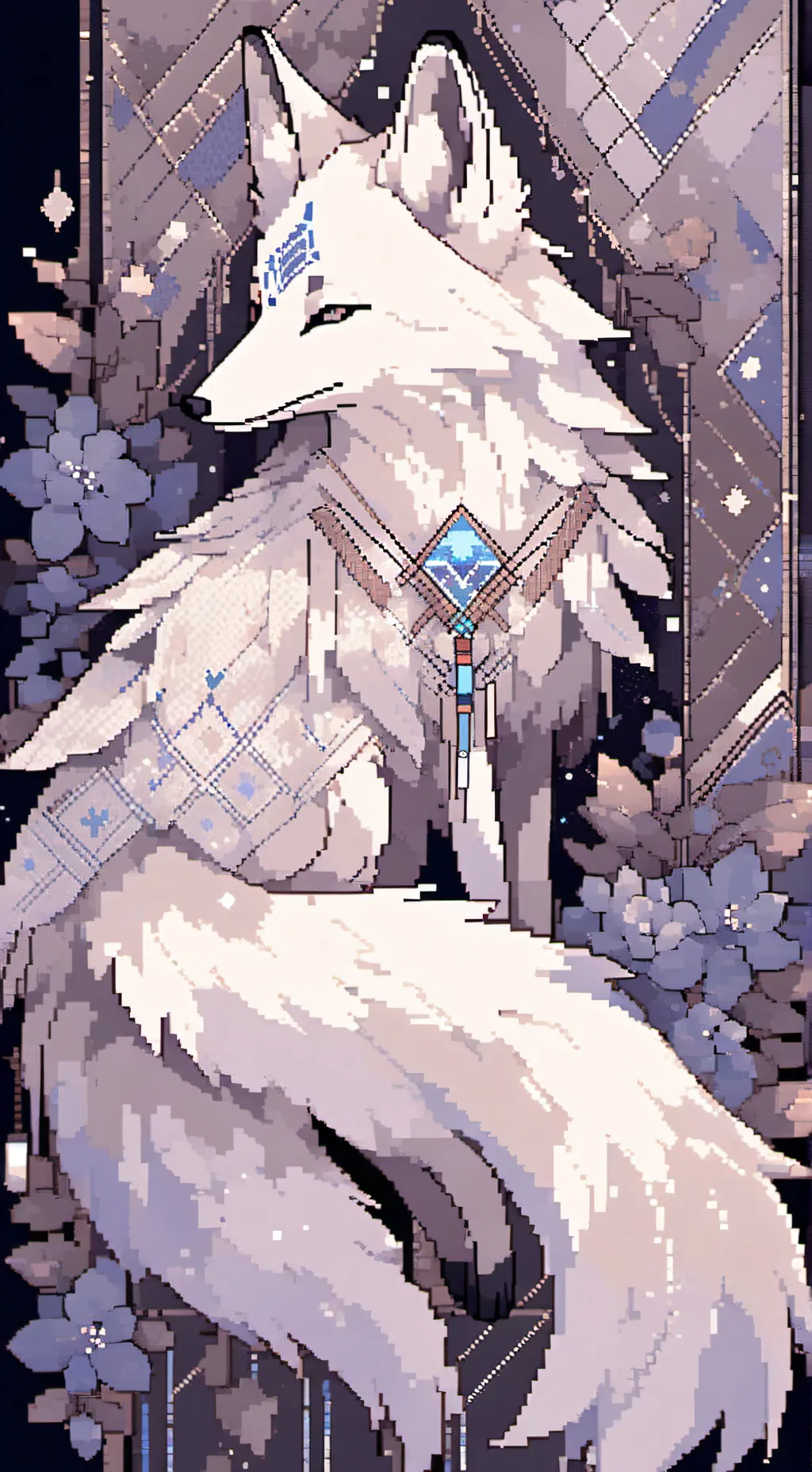 ai character: Icicle  background