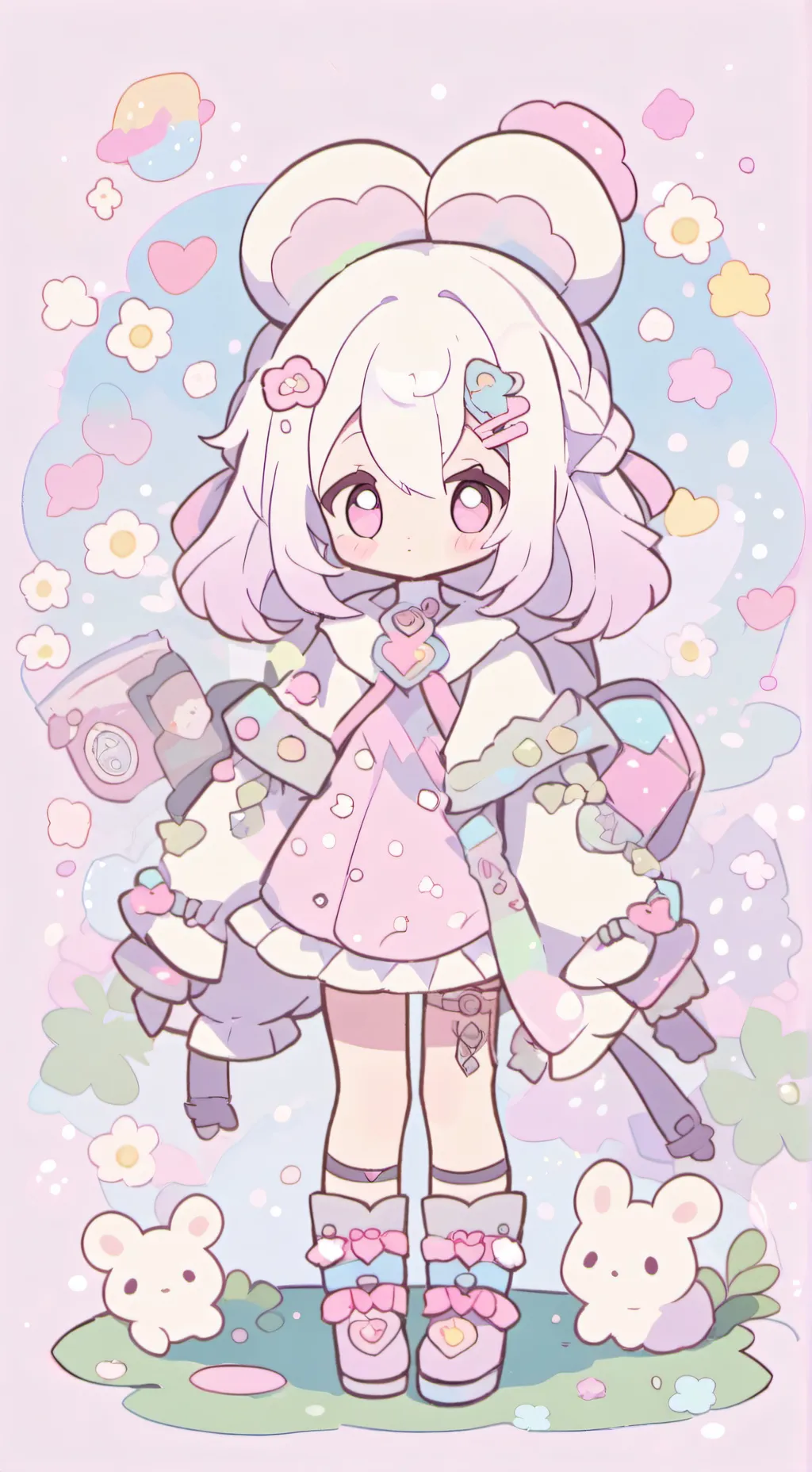 ai character: Lunetta😝🤭 background