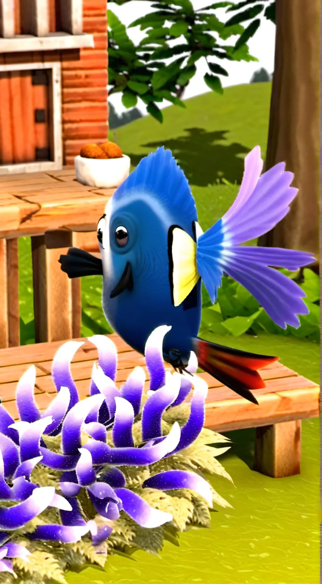 ai character: barnabey background