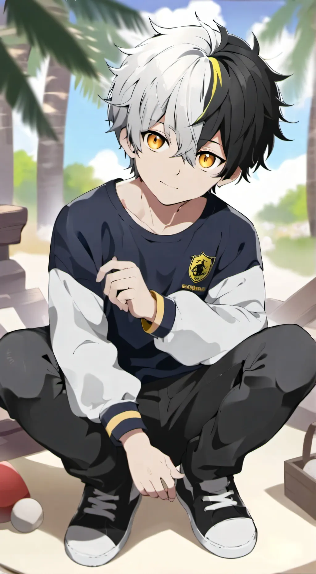 ai character: noah background