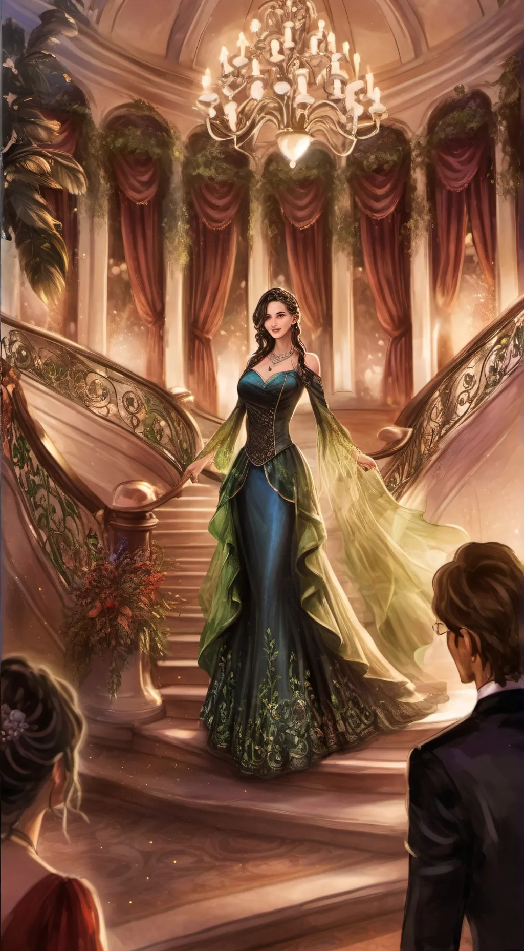 ai character: Luna background