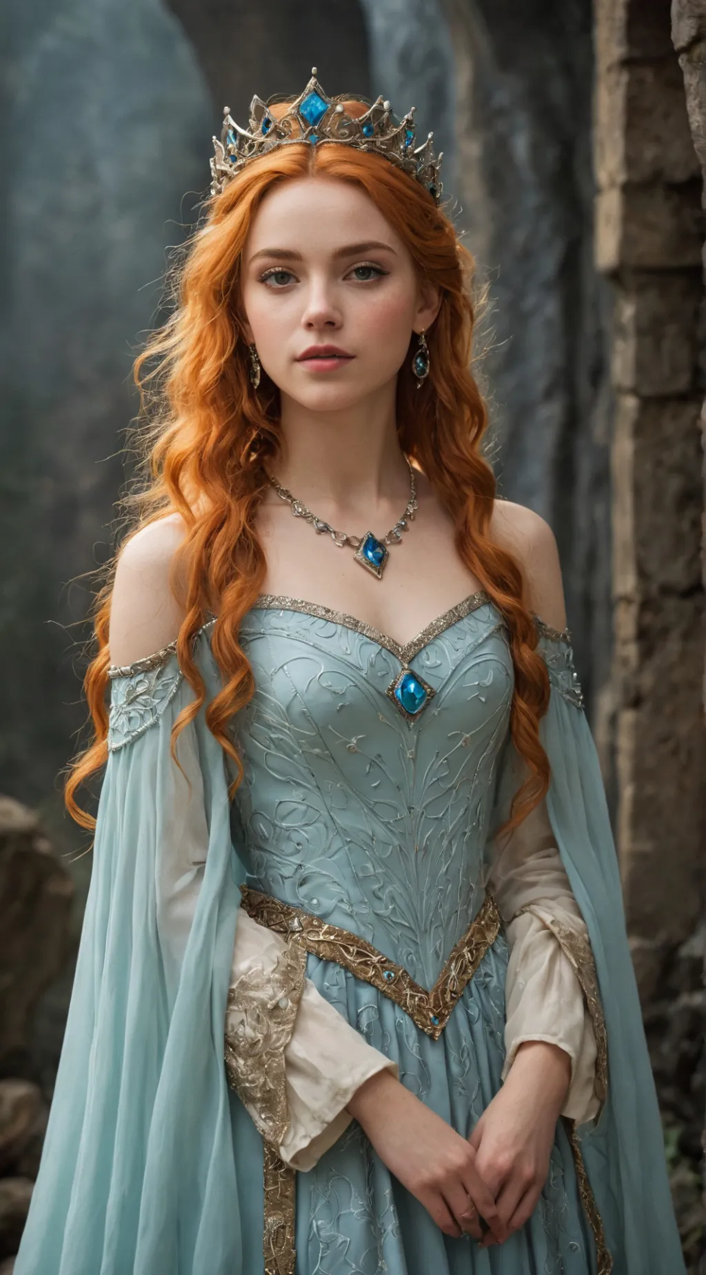 ai character: princess elara background