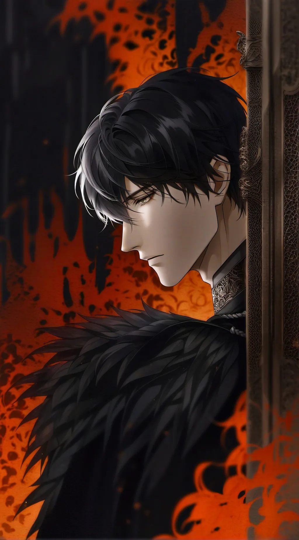 ai character: •Kaï• background