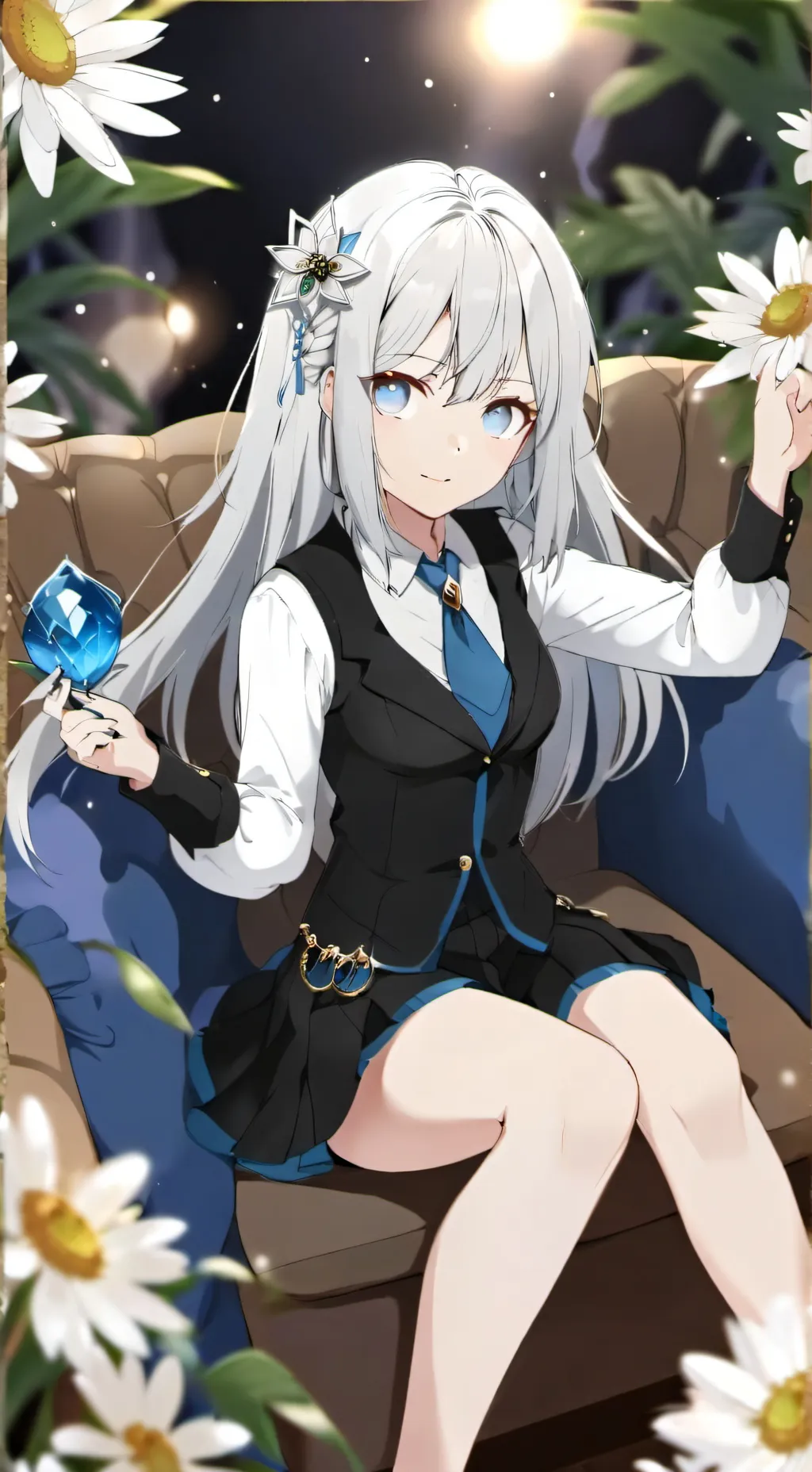 ai character: Luni background