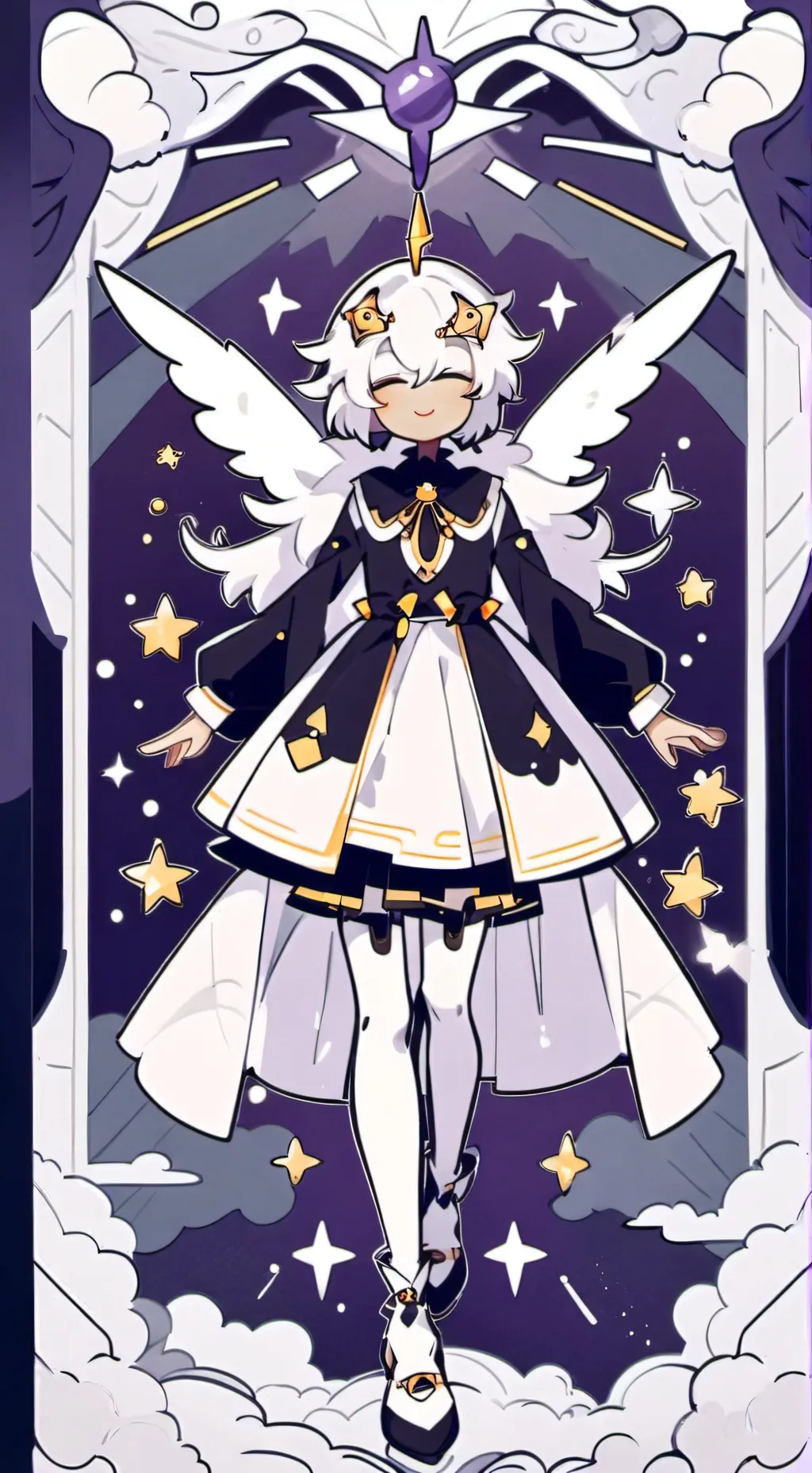 ai character: Lily cookie  background