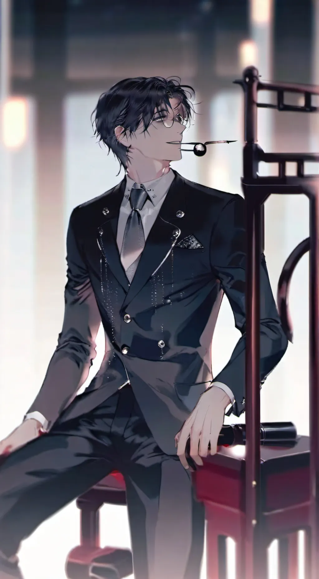 ai character: padre secuestrador background