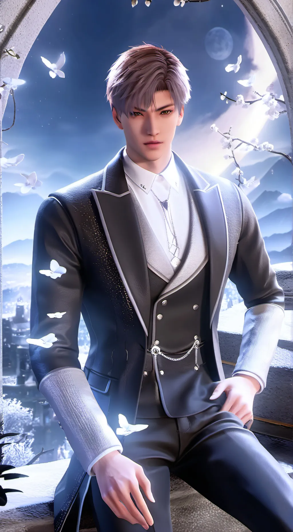 ai character: jake MCall background