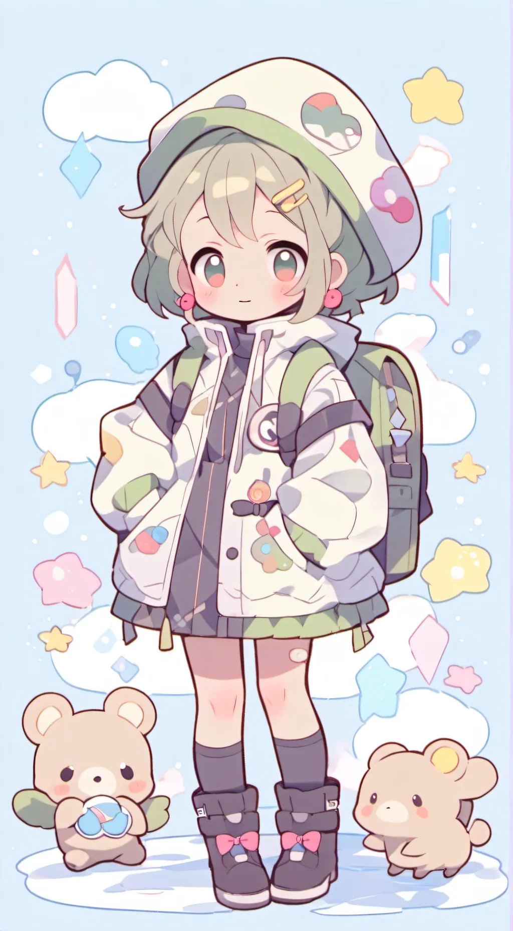 ai character: Emily (that's me!) background