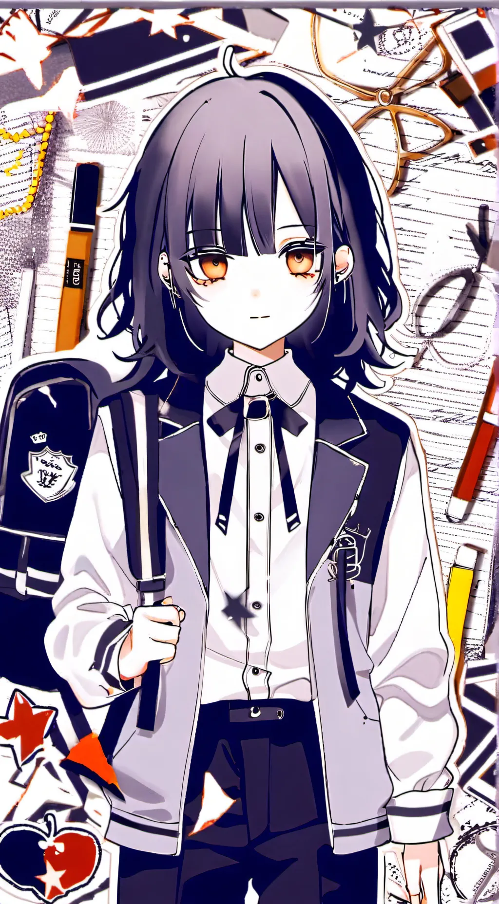 ai character: Dw school background