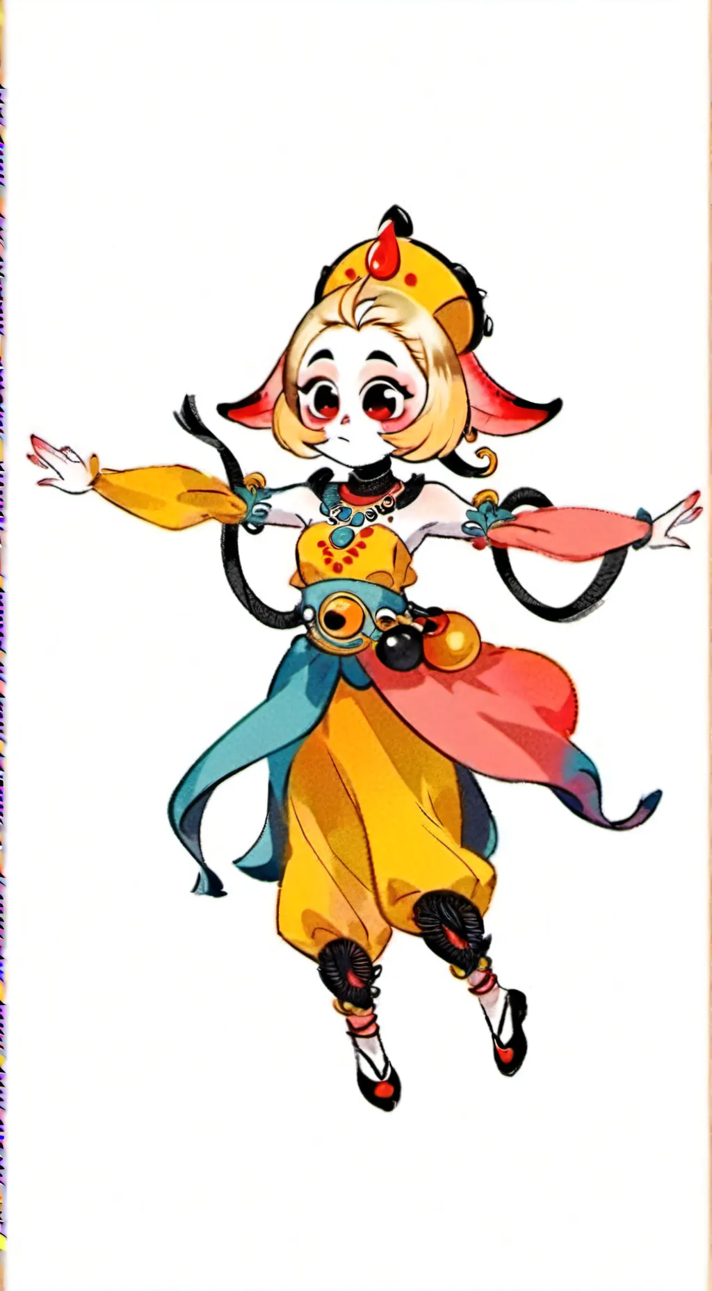 ai character: RadioApple background