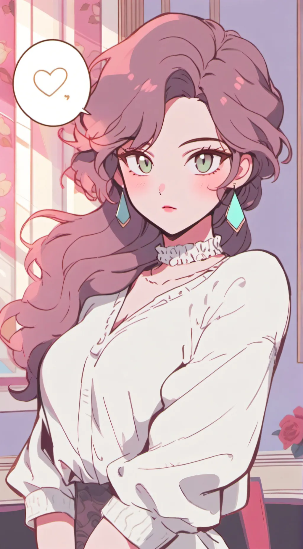 ai character: Angela background